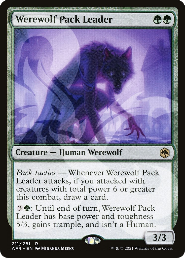 Werewolf Pack Leader (211) [AFR&] - MTG Single