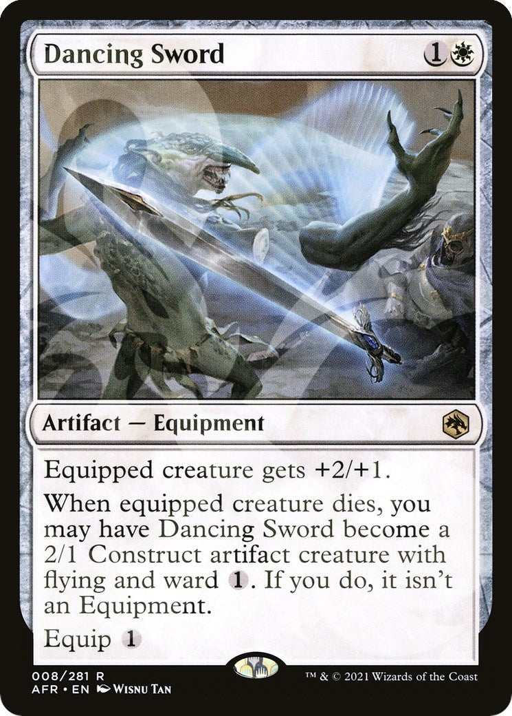 Dancing Sword (8) [AFR&] - MTG Single