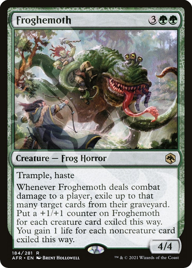 Froghemoth (184) [AFR&] - MTG Single