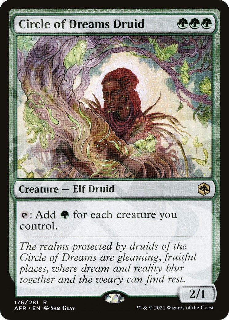 Circle of Dreams Druid (176) [AFR&] - MTG Single