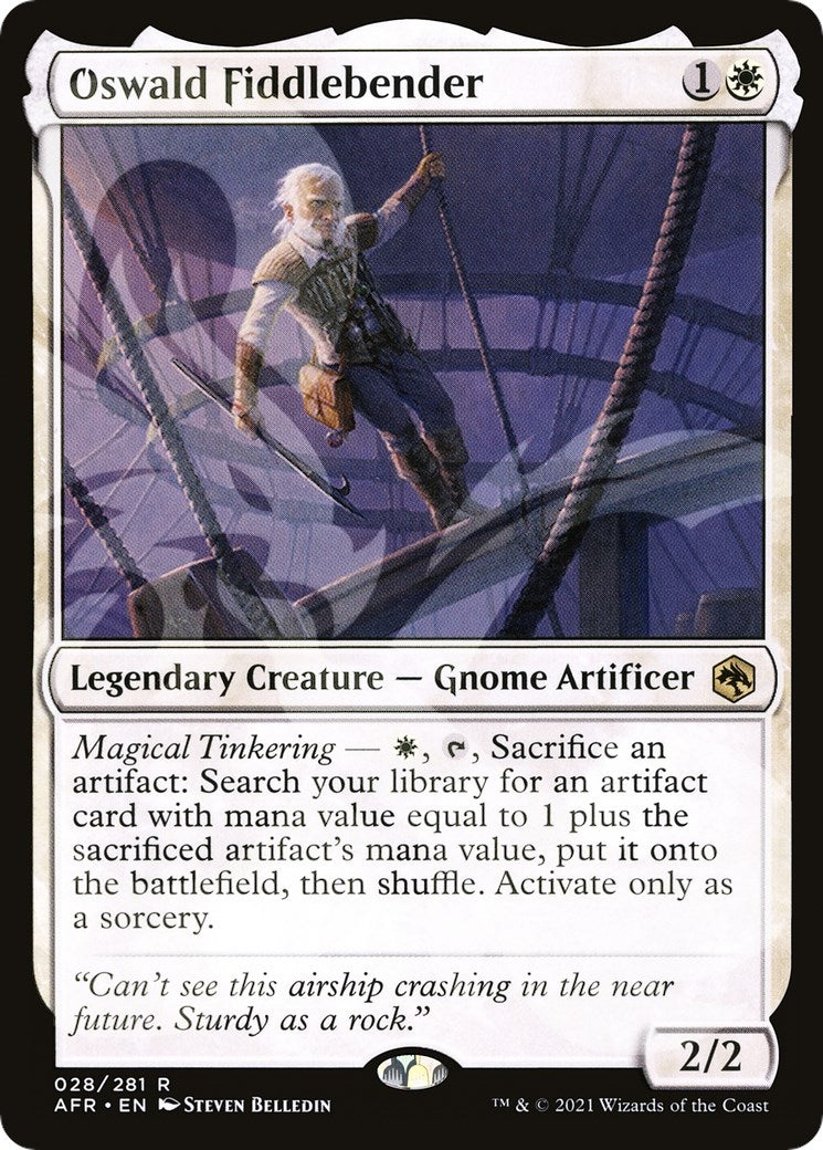 Oswald Fiddlebender (28) [AFR&] - MTG Single