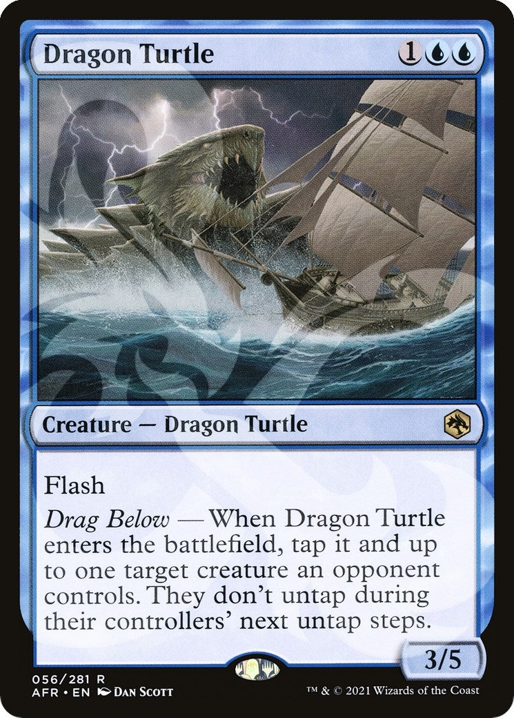 Dragon Turtle (56) [AFR&] - MTG Single