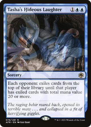 Tasha’s Hideous Laughter (78) [AFR&] - MTG Single