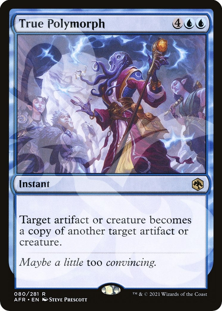 True Polymorph (80) [AFR&] - MTG Single