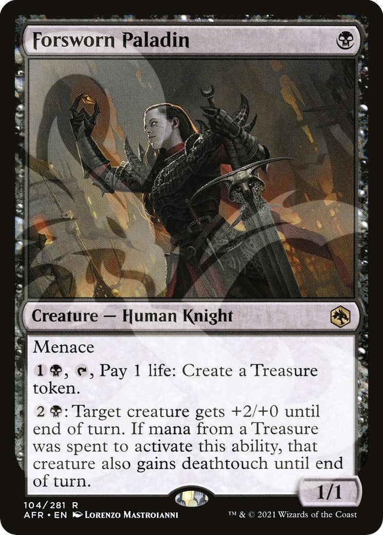 Forsworn Paladin (104) [AFR&] - MTG Single