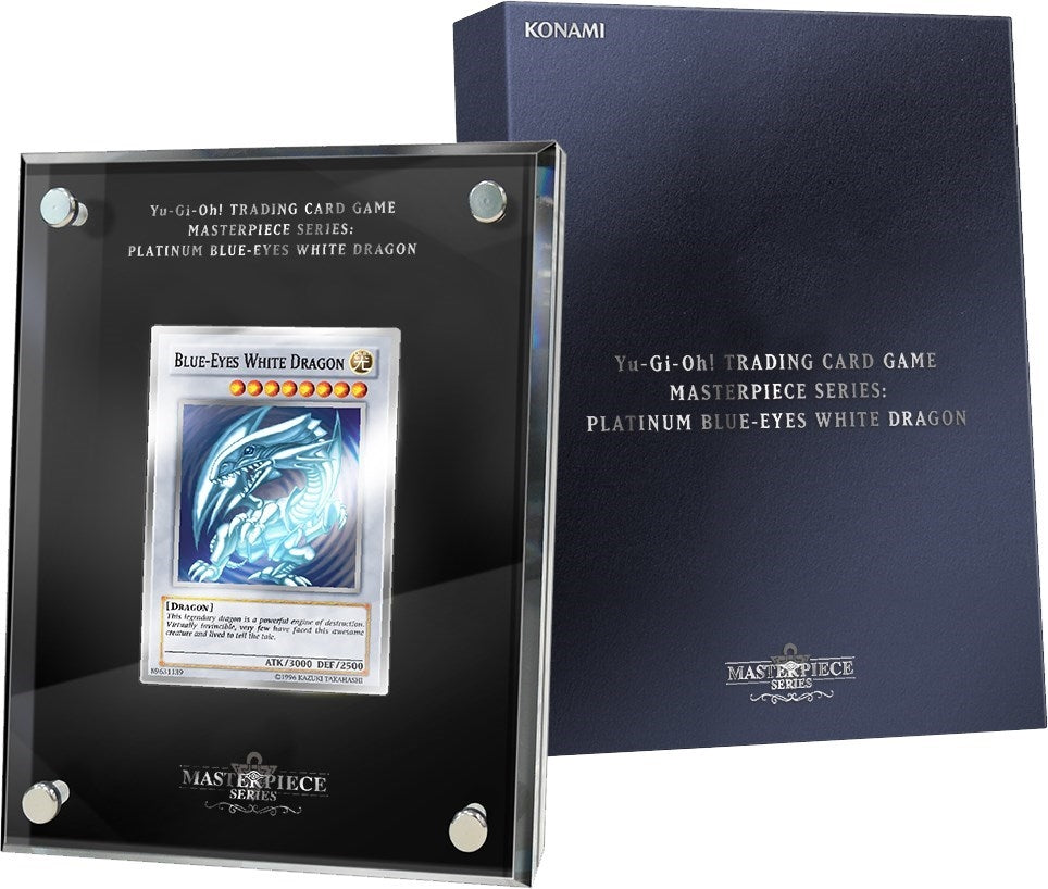 Masterpiece Series: Platinum Blue-Eyes White Dragon (MISC) - YuGiOh Sealed