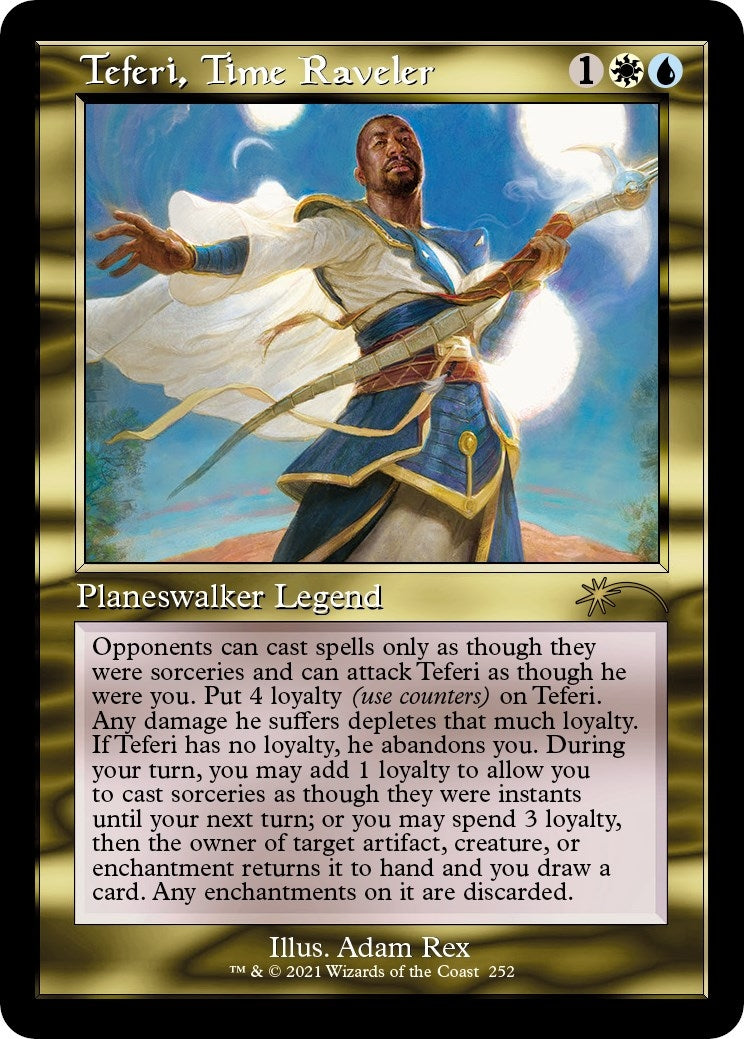 Teferi Time Raveler (252) [SLD] - MTG Single