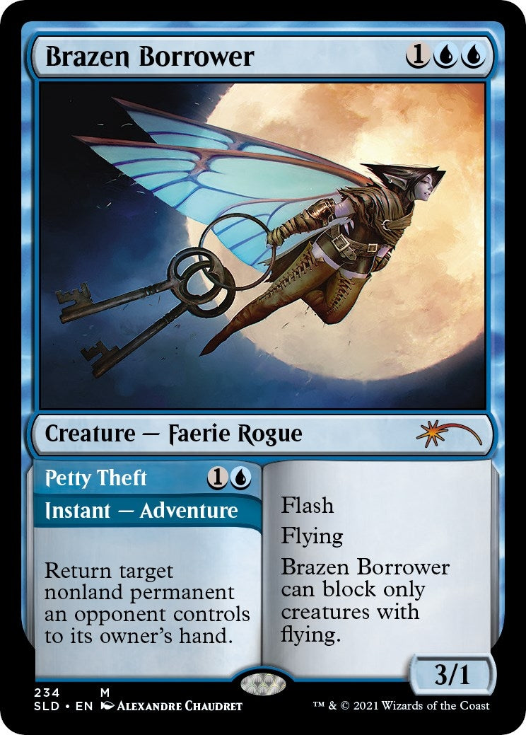 Brazen Borrower (234) [SLD] - MTG Single