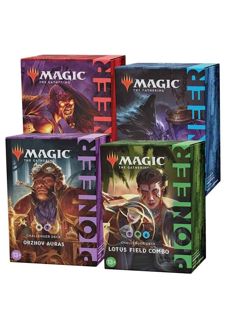 Pioneer Challenger Deck 2021 (Set of 4) [Q01] - MTG Sealed