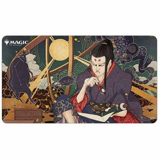 Mystical Archive (Japanese Alternate Art) Compulsive Research Playmat for Magic - Playmats Sealed
