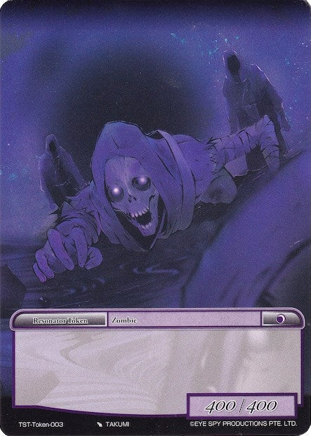 Zombie Token (0) [TST] - Force of Will Single