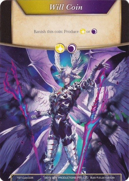Will Coin - Coin-005 - Belial (0) [TST] - Force of Will Single
