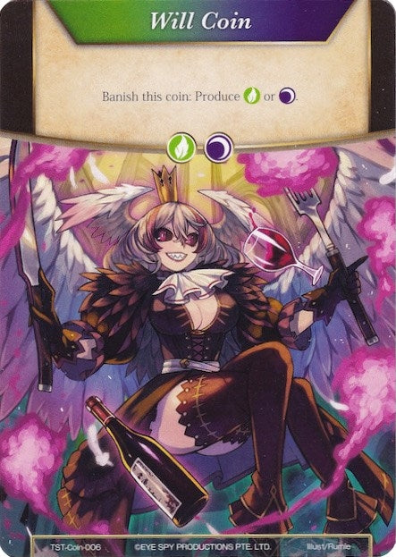Will Coin - Coin-006 - Carlina (0) [TST] - Force of Will Single