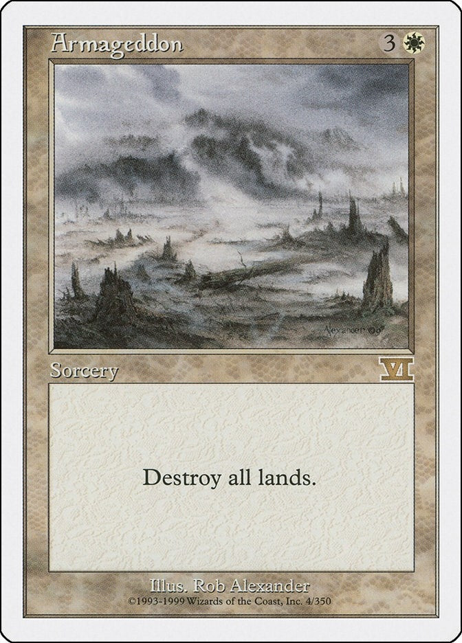 Armageddon (4) [6ED] - MTG Single