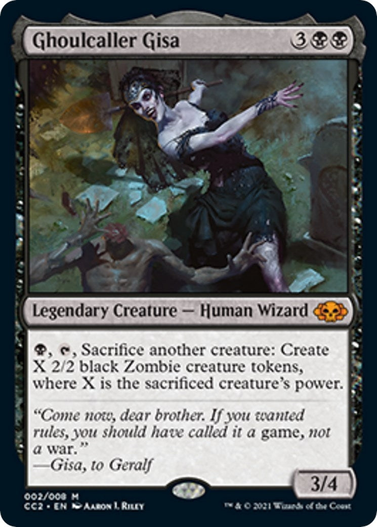 Ghoulcaller Gisa (2) [CC2] - MTG Single