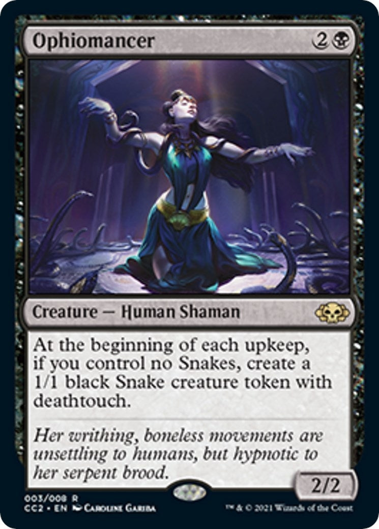 Ophiomancer (3) [CC2] - MTG Single
