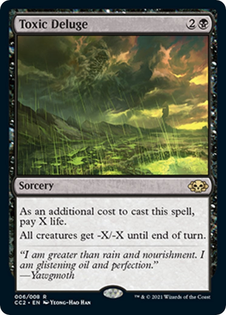 Toxic Deluge (6) [CC2] - MTG Single