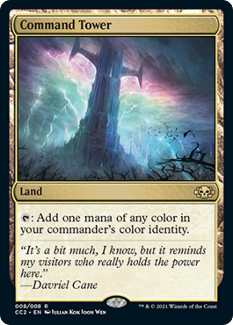 Command Tower (8) [CC2] - MTG Single