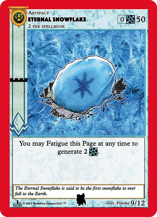 Eternal Snowflake (9) (CNFE-TD) - MetaZoo Single