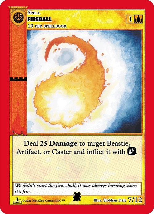 Fireball (7) (CNFE-TD) - MetaZoo Single