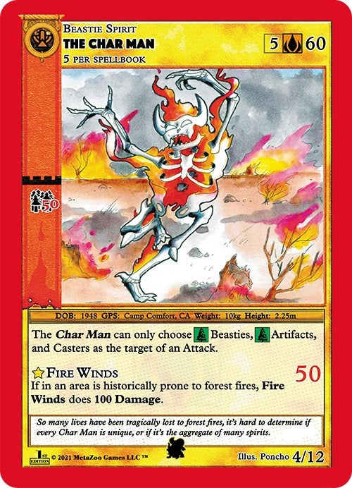 The Char Man (4) (CNFE-TD) - MetaZoo Single
