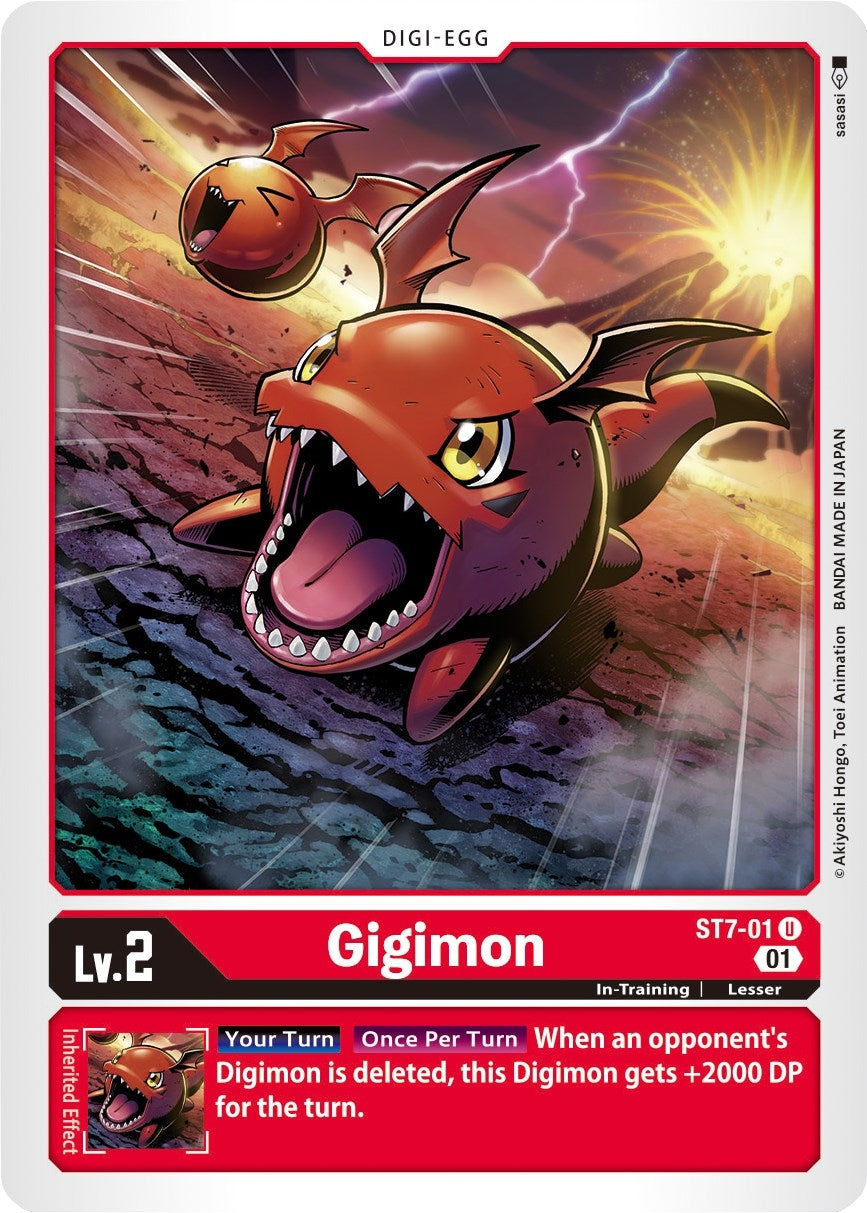 Gigimon (701) [ST-7] - Digimon Card Game Single