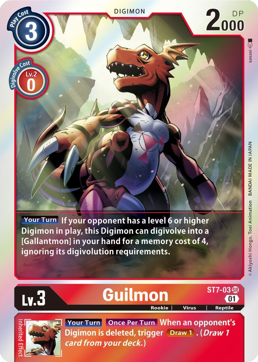 Guilmon (703) [ST-7] - Digimon Card Game Single