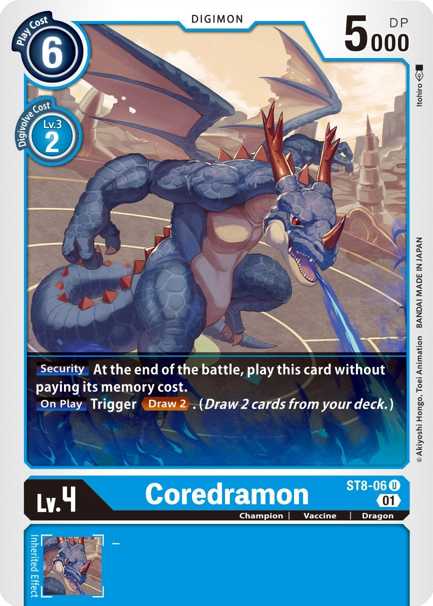 Coredramon (806) [ST-8] - Digimon Card Game Single