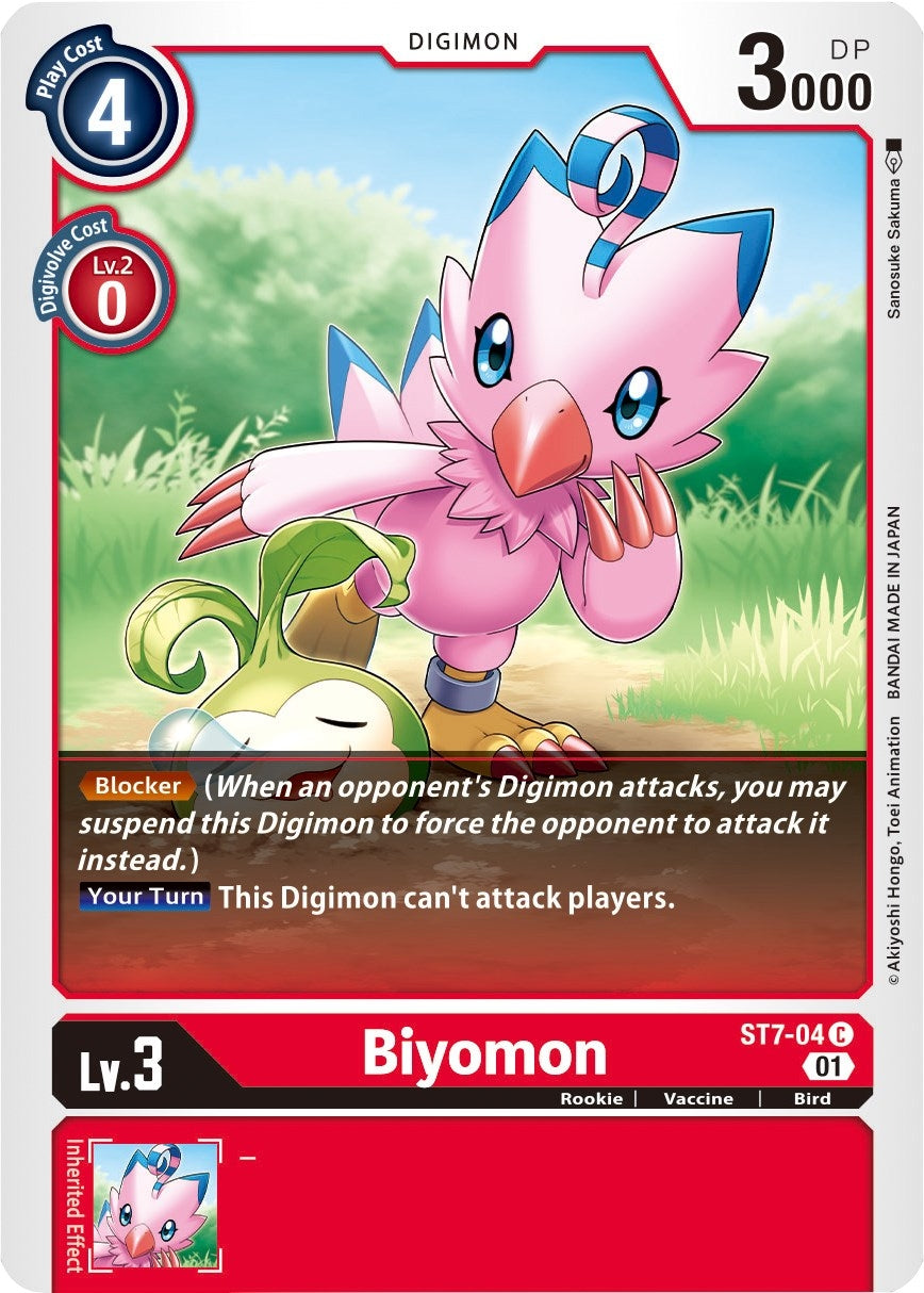 Biyomon (704) [ST-7] - Digimon Card Game Single