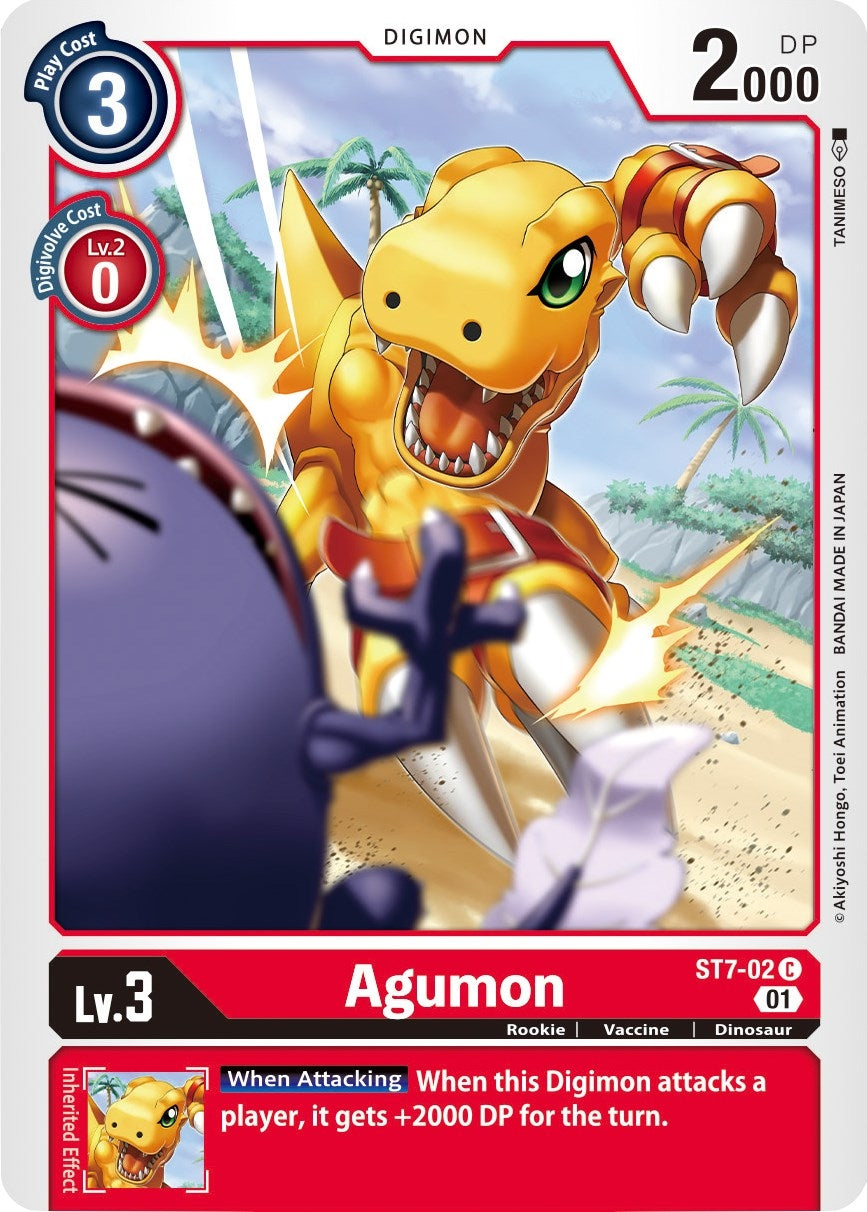 Agumon (702) [ST-7] - Digimon Card Game Single