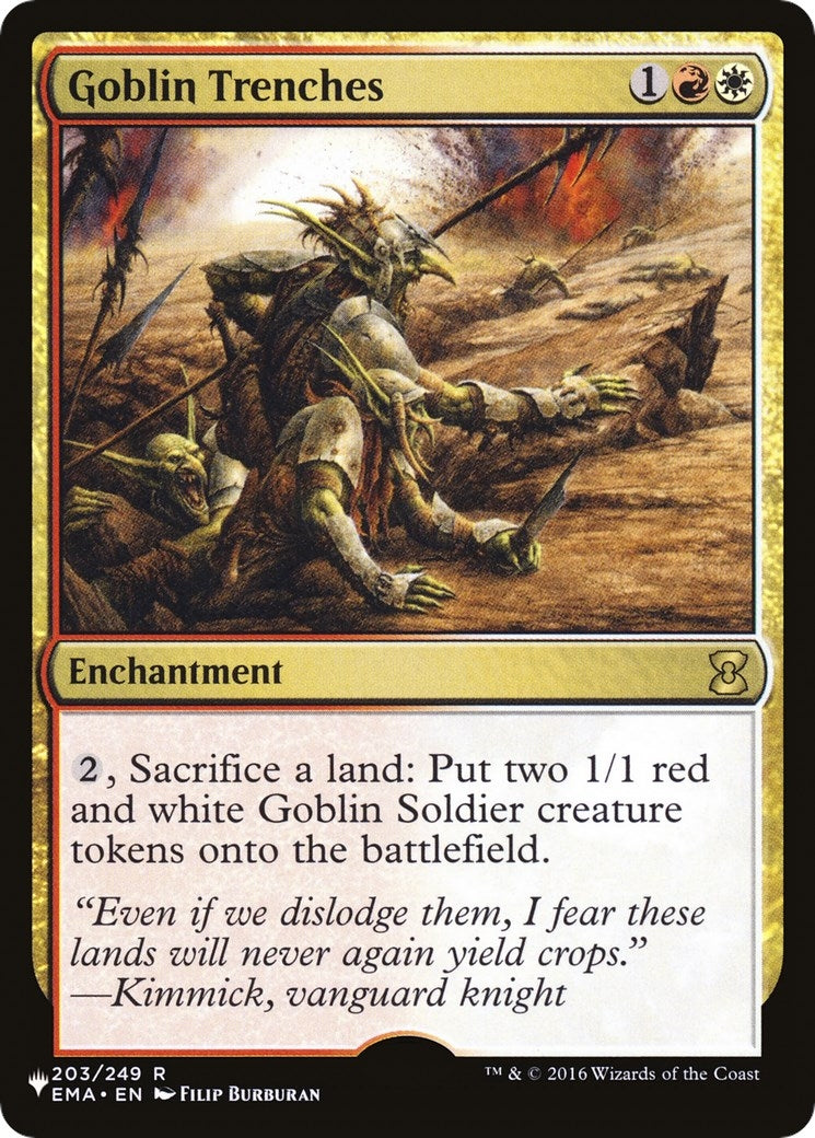 Goblin Trenches (203) [LIST] - MTG Single