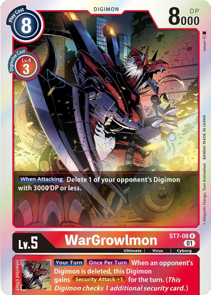 WarGrowlmon (708) [ST-7] - Digimon Card Game Single