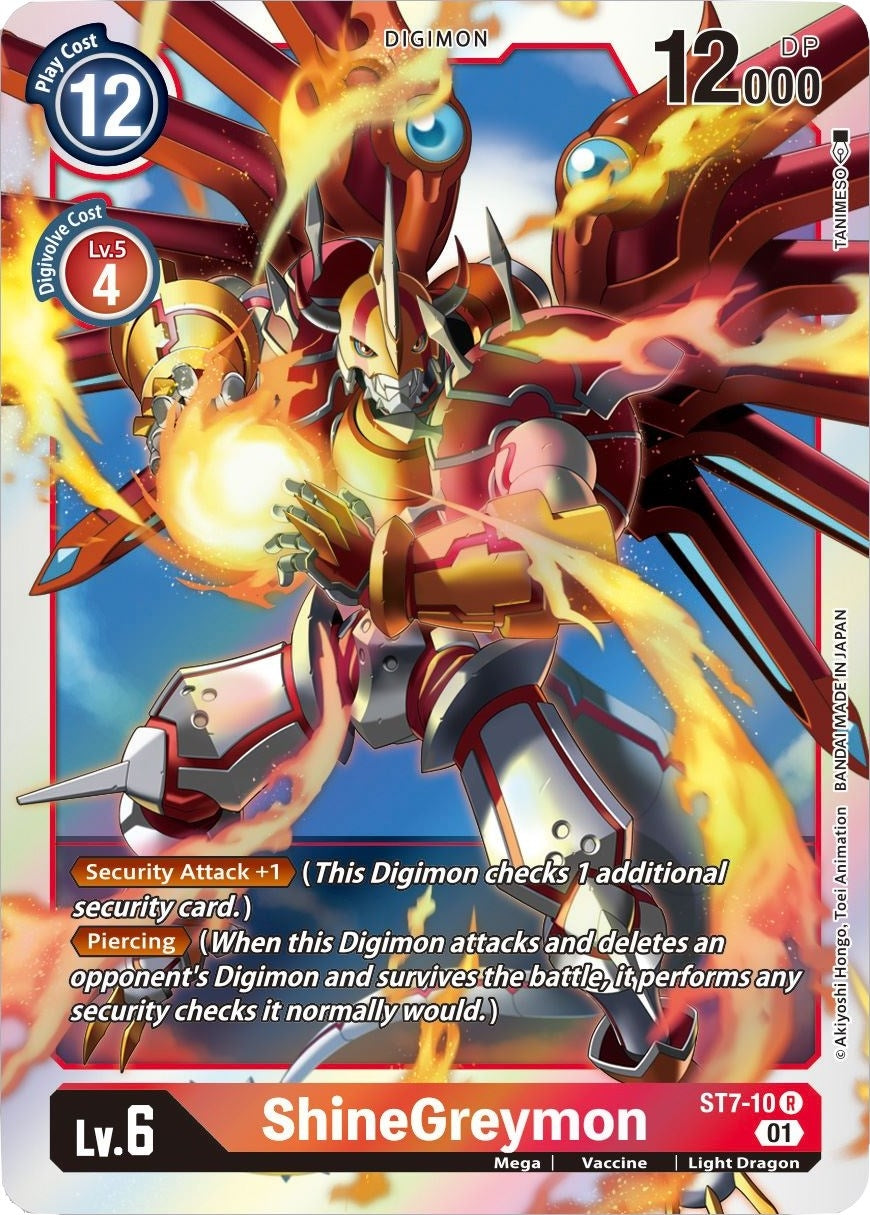 ShineGreymon (710) [ST-7] - Digimon Card Game Single