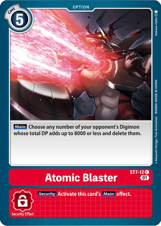 Atomic Blaster (712) [ST-7] - Digimon Card Game Single