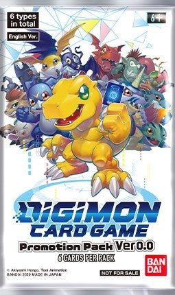 Promotion Pack Ver 0.0 Pack [D-PR] - Digimon Card Game Sealed