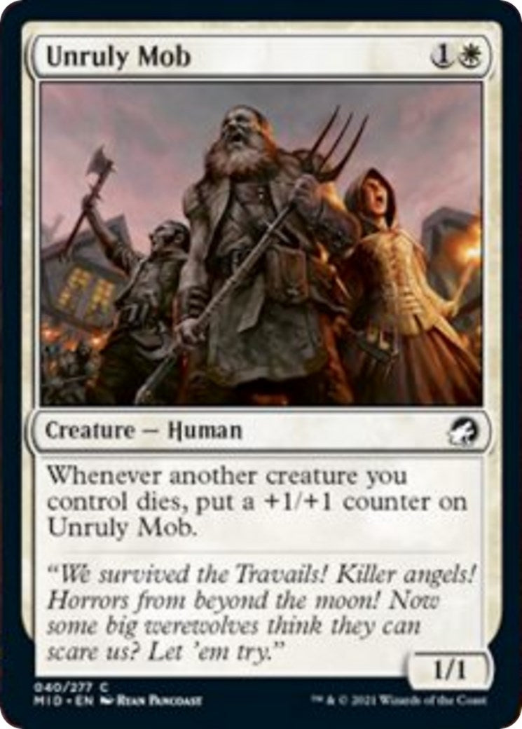 Unruly Mob (40) [MID] - MTG Single