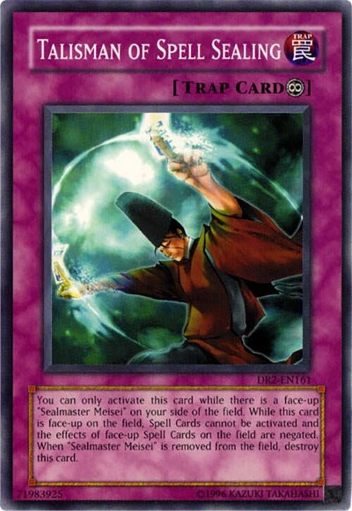 Talisman of Spell Sealing (2161) - YuGiOh Single