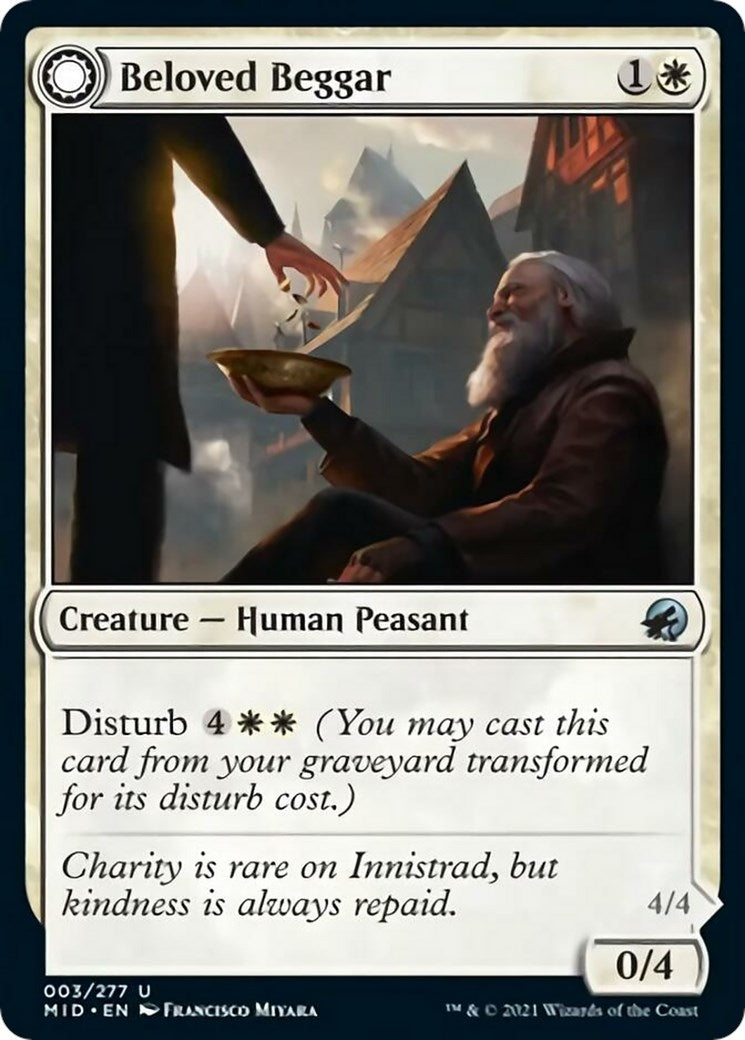 Beloved Beggar (3) [MID] - MTG Single