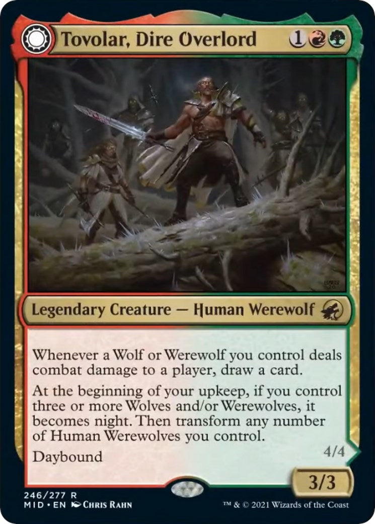 Tovolar Dire Overlord (246) [MID] - MTG Single