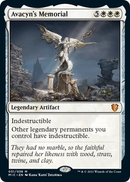 Image for Avacyn's Memorial (31) (Innistrad: Midnight Hunt) - Magic: The Gathering