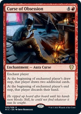 Curse of Obsession (35) [MIC] - MTG Single