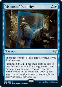 Visions of Duplicity (33) [MIC] - MTG Single