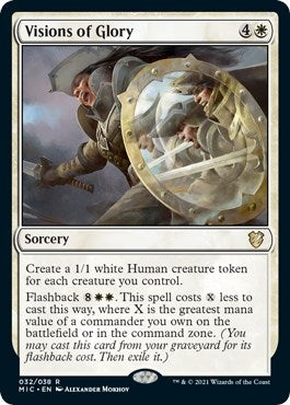 Visions of Glory (32) [MIC] - MTG Single