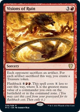 Visions of Ruin (36) [MIC] - MTG Single