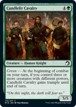 Candlelit Cavalry (175) [MID] - MTG Single