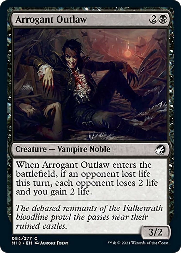Arrogant Outlaw (84) [MID] - MTG Single