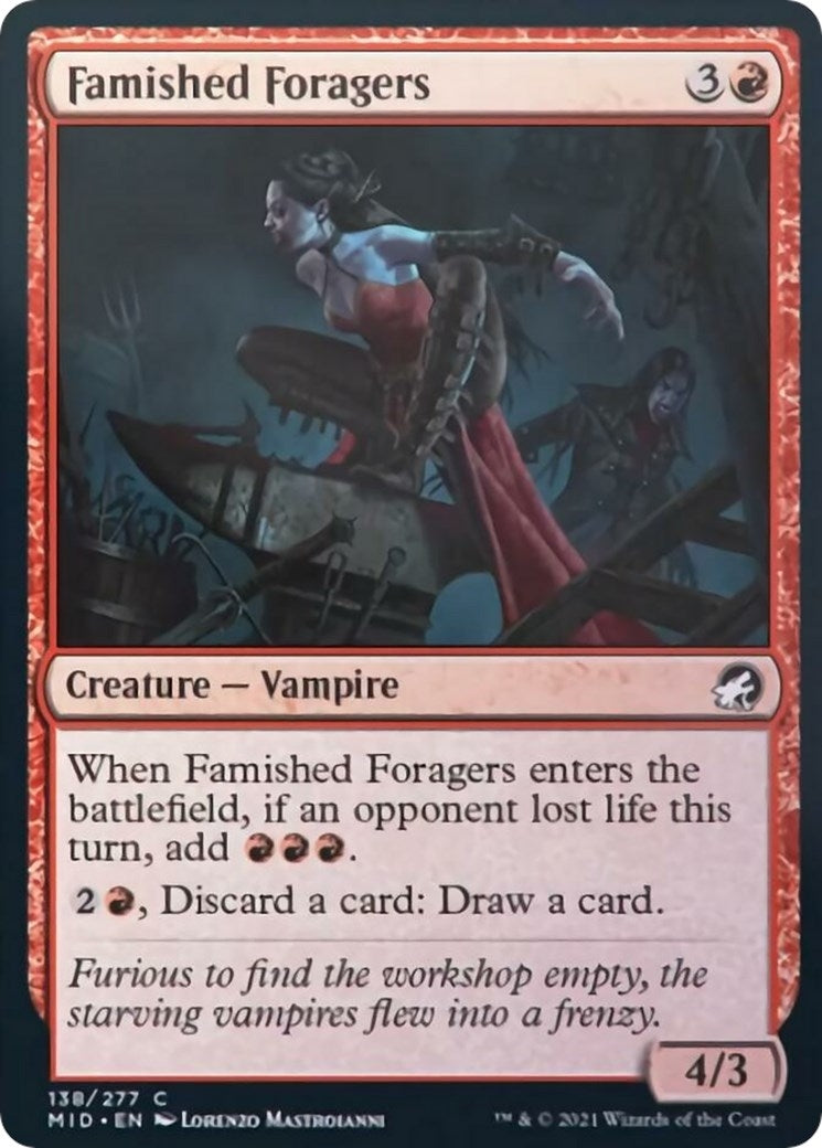 Famished Foragers (138) [MID] - MTG Single
