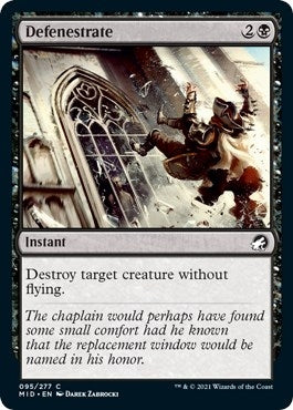 Defenestrate (95) [MID] - MTG Single