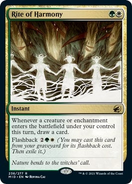 Rite of Harmony (236) [MID] - MTG Single