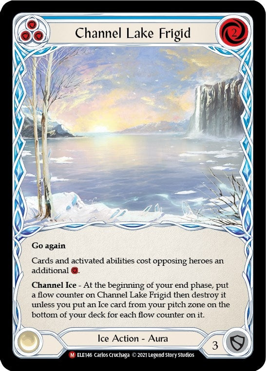 Channel Lake Frigid (146) [ELE] - Flesh and Blood TCG Single